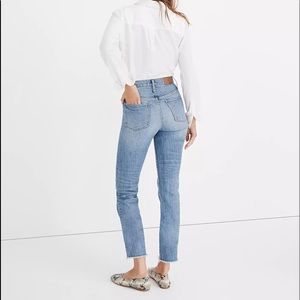 Madewell Perfect Vintage Jean in Ainsworth (raw hem)
